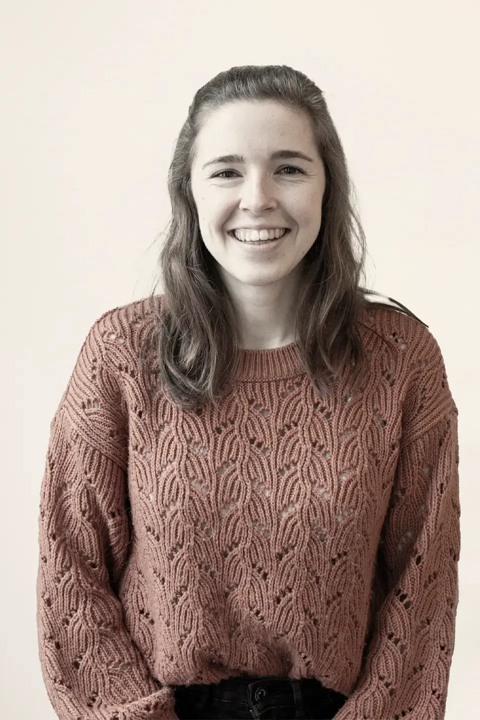 Portret van Eline Hellemans, gedragstherapeut bij helder.